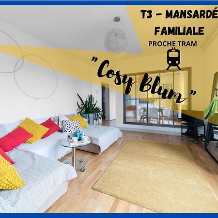 ⟬Cosy Blum 63⟭ Charmant Et Accueillant ⁕Mansarde⁕ Клермон-Феран Екстериор снимка